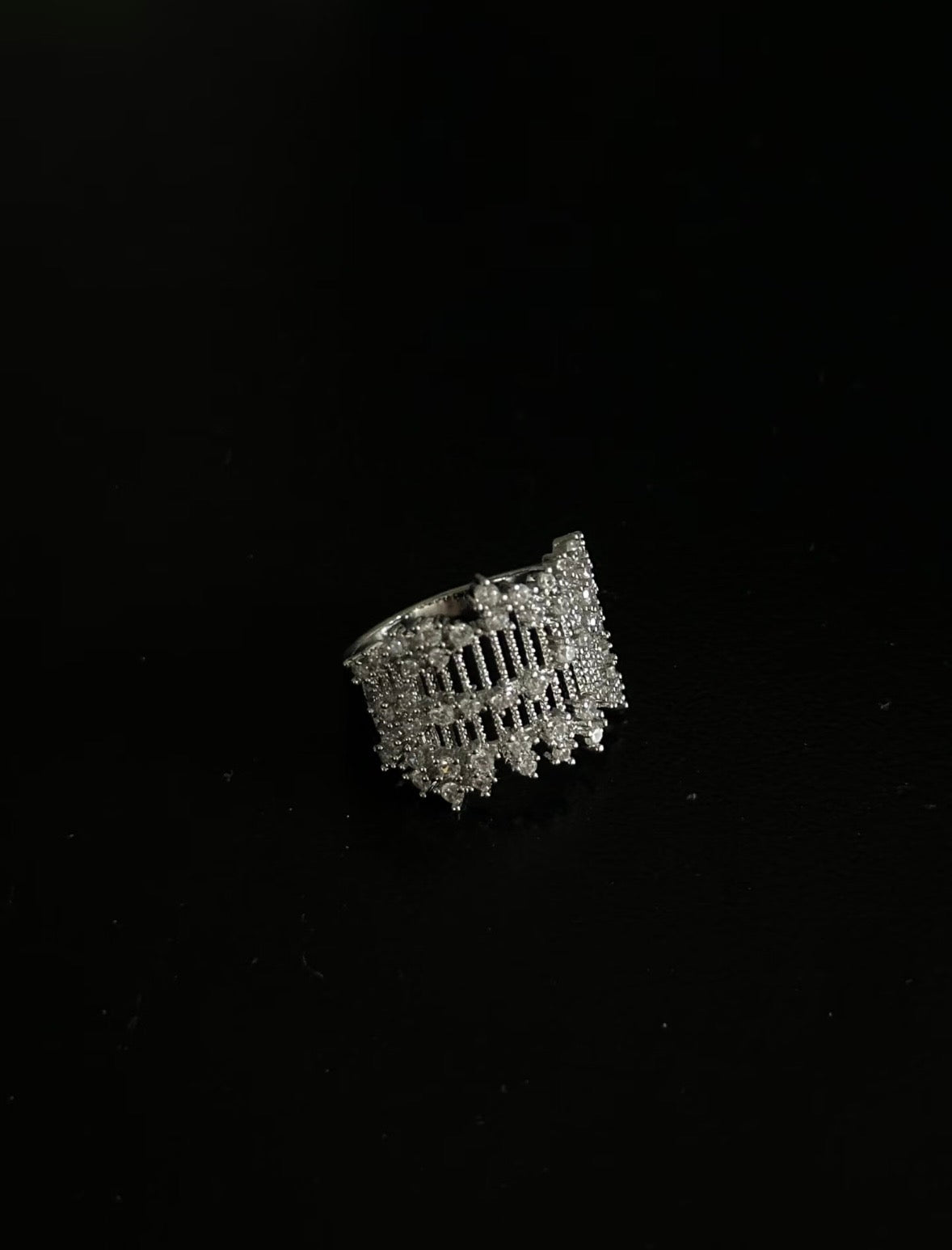 Crystal Lace Ring