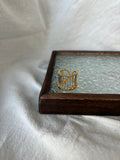 Golden Sculptural Open Ring